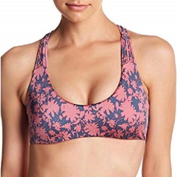 Dolce Vita Swimsuit Macrame Bikini Top New Large - Picture 1 of 2